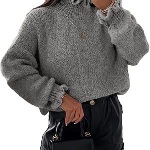 romantic winter pullover