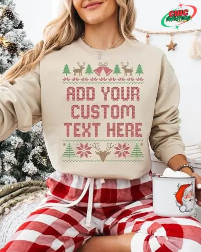 custom ugly christmas sweater for woman custom ugly christmas sweater for woman