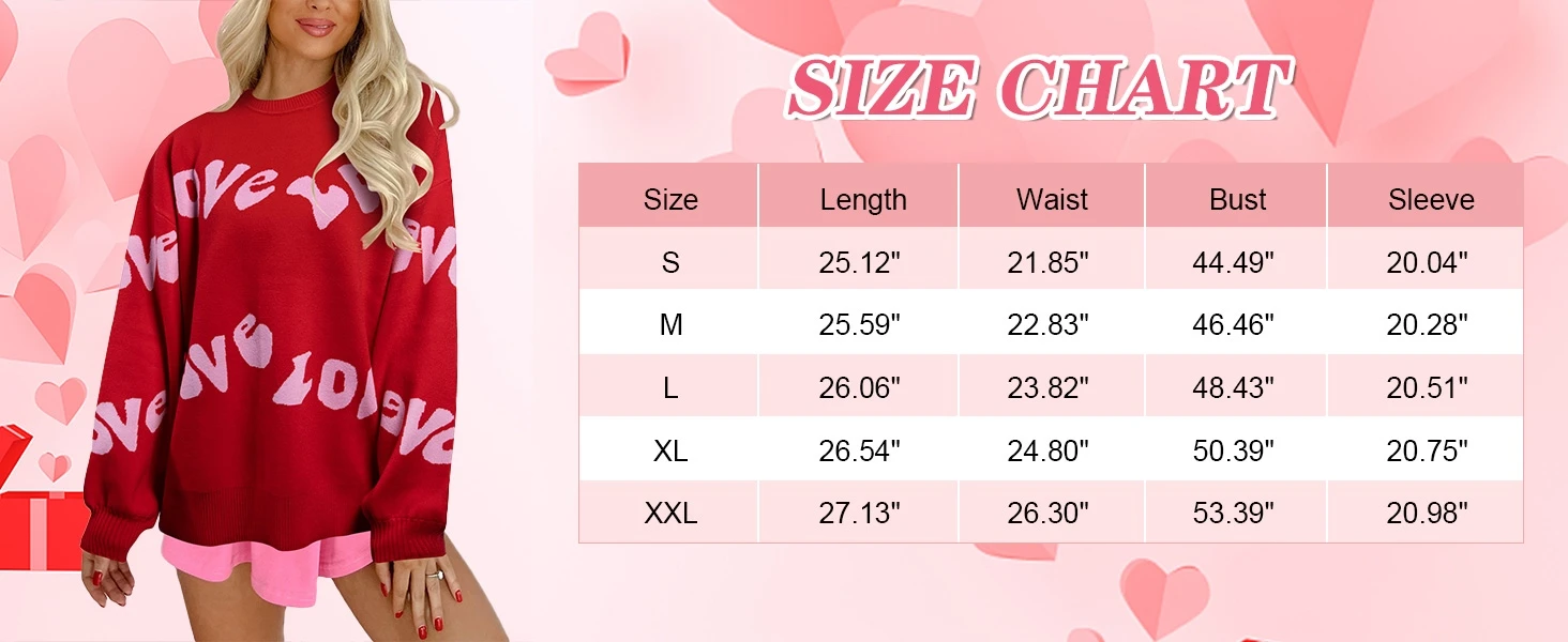 romantic heart knit top