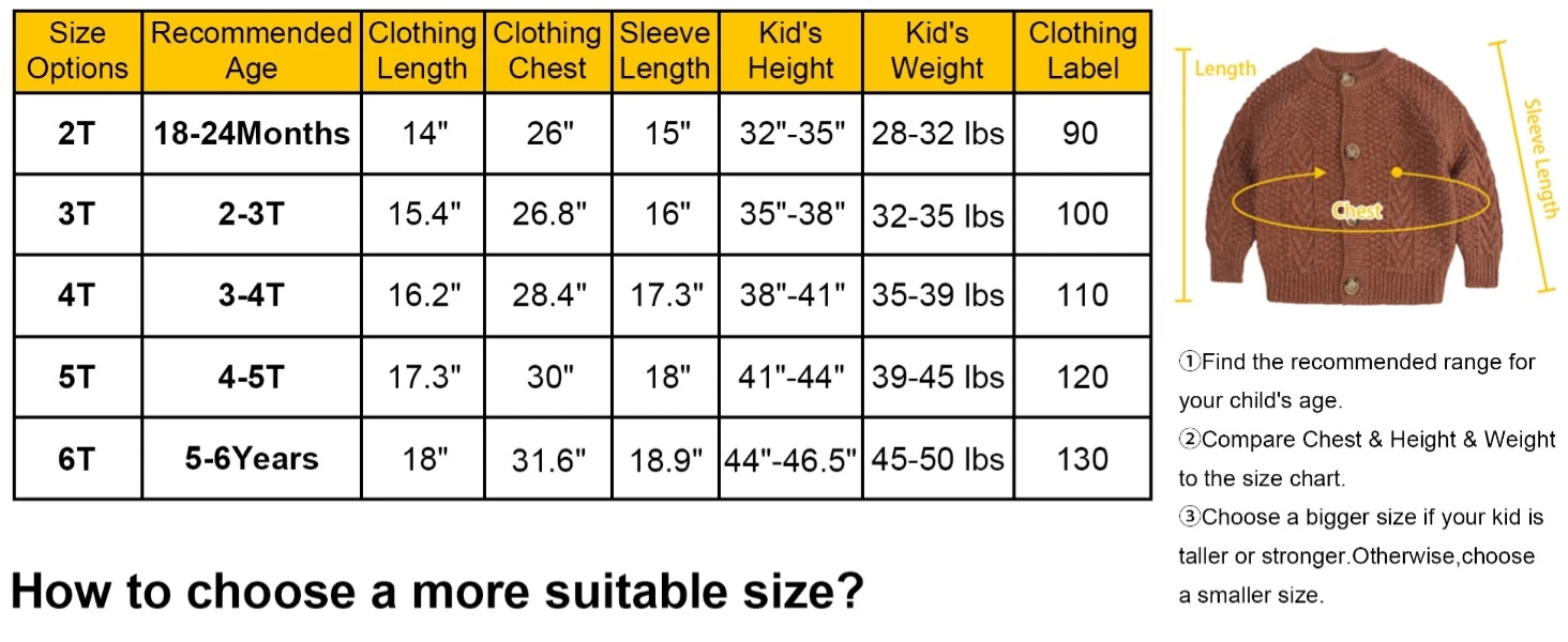 children's cotton sweater