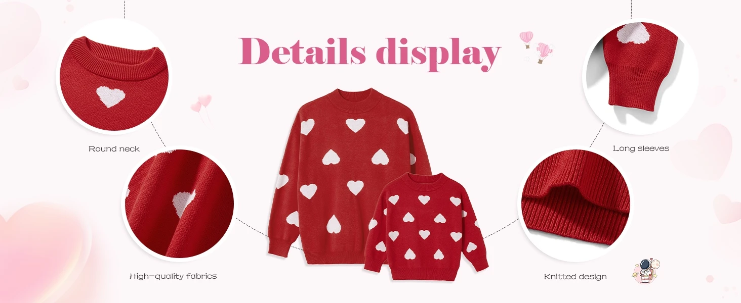 matching love sweaters