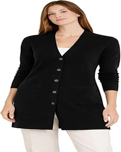 long sleeve cashmere dress with front button long sleeve cashmere dress with front button