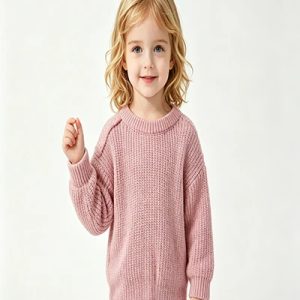 round neck baby knit sweater​ for winter